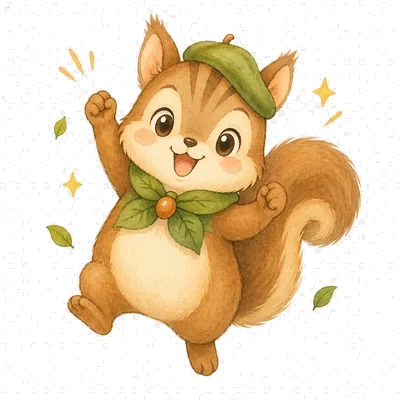 喜ぶ相模リス